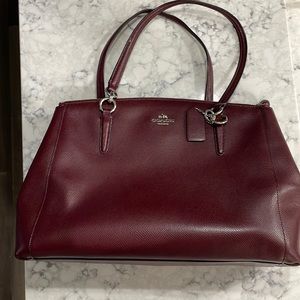 Coach leather purse